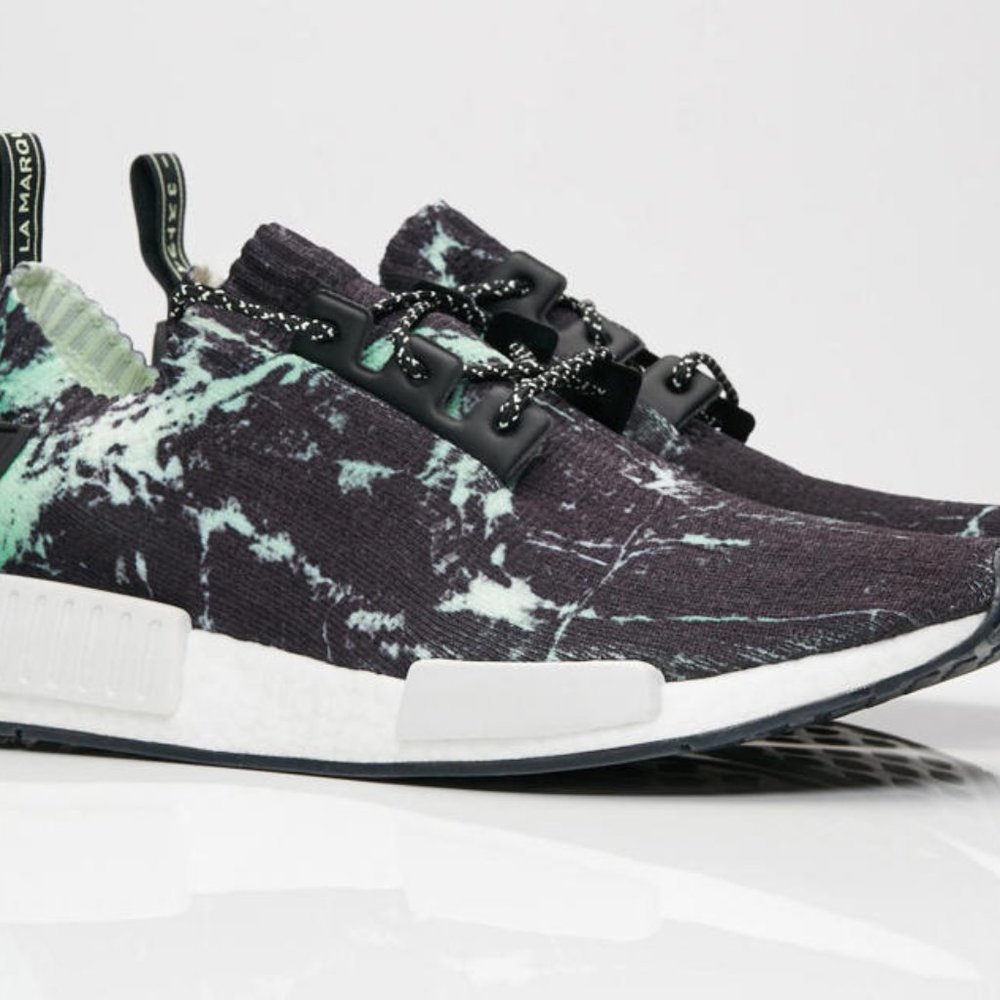 Brand New Adidas NMD R1 PK "Marble Aero Green" [BB7996]
